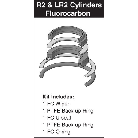Hydro-Line - After Market Parts Hydraulic Cylinder Repair Kit- 5/8 Rod Kit R2-662-P-05AV